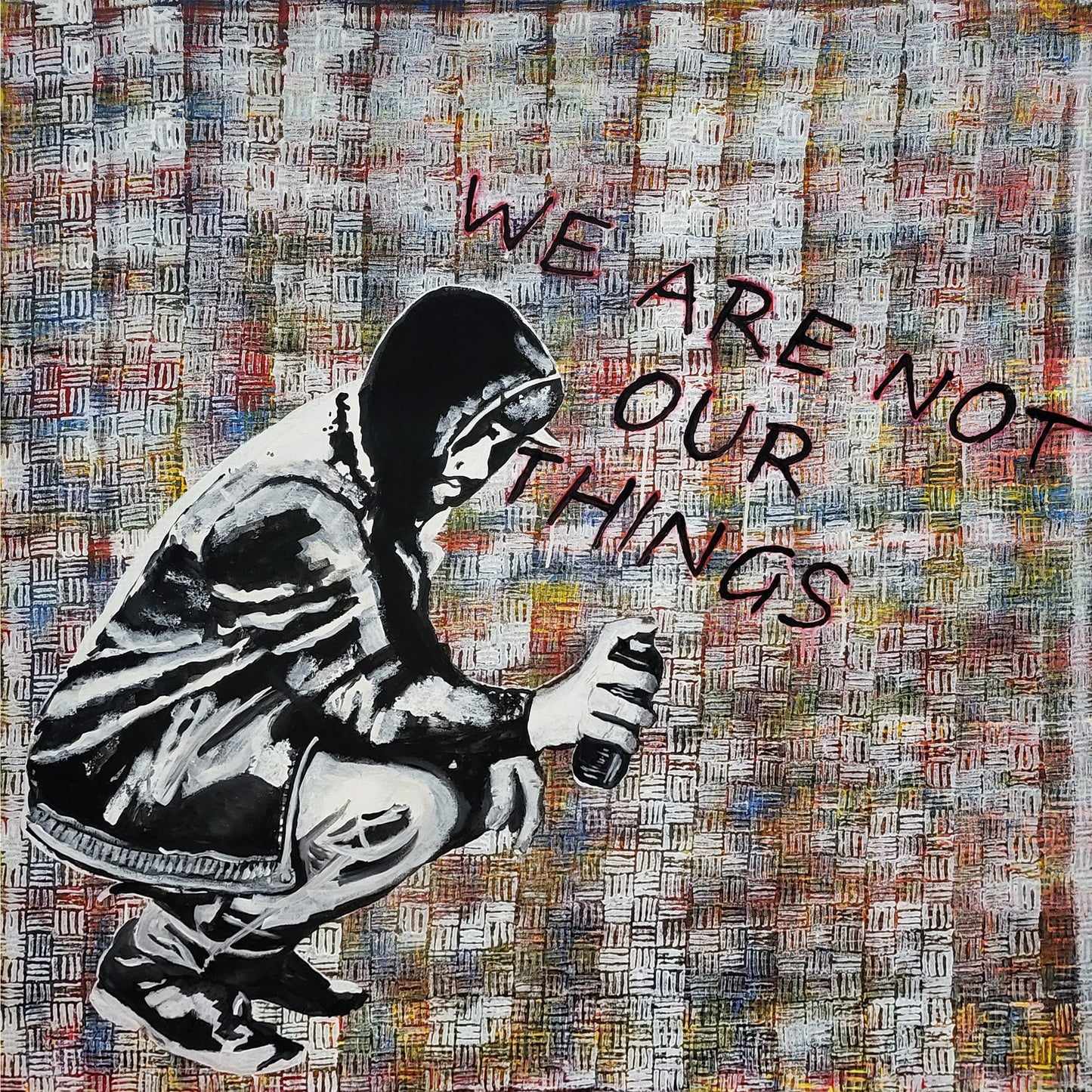We Are Not Our Things Painting - Zero Impact