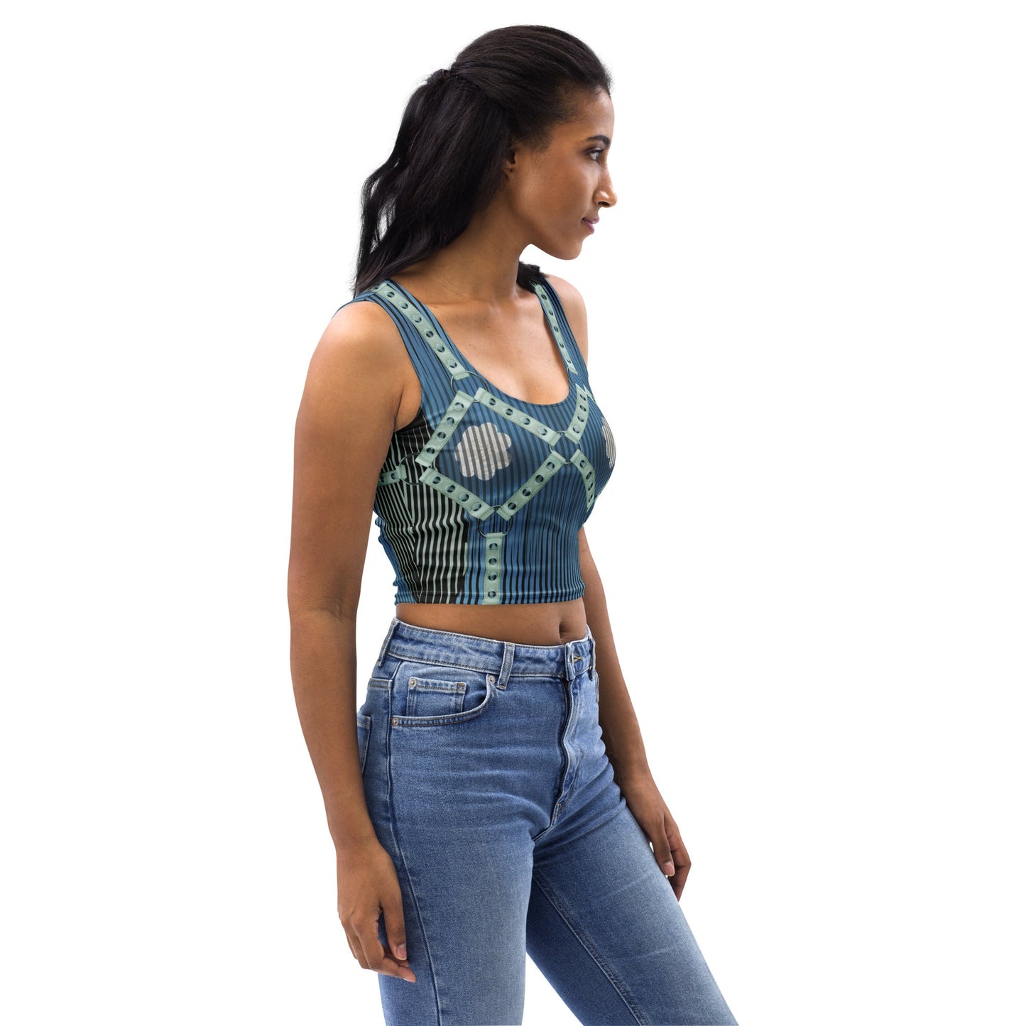 Inverted BDSM Crop Top - Zero Impact