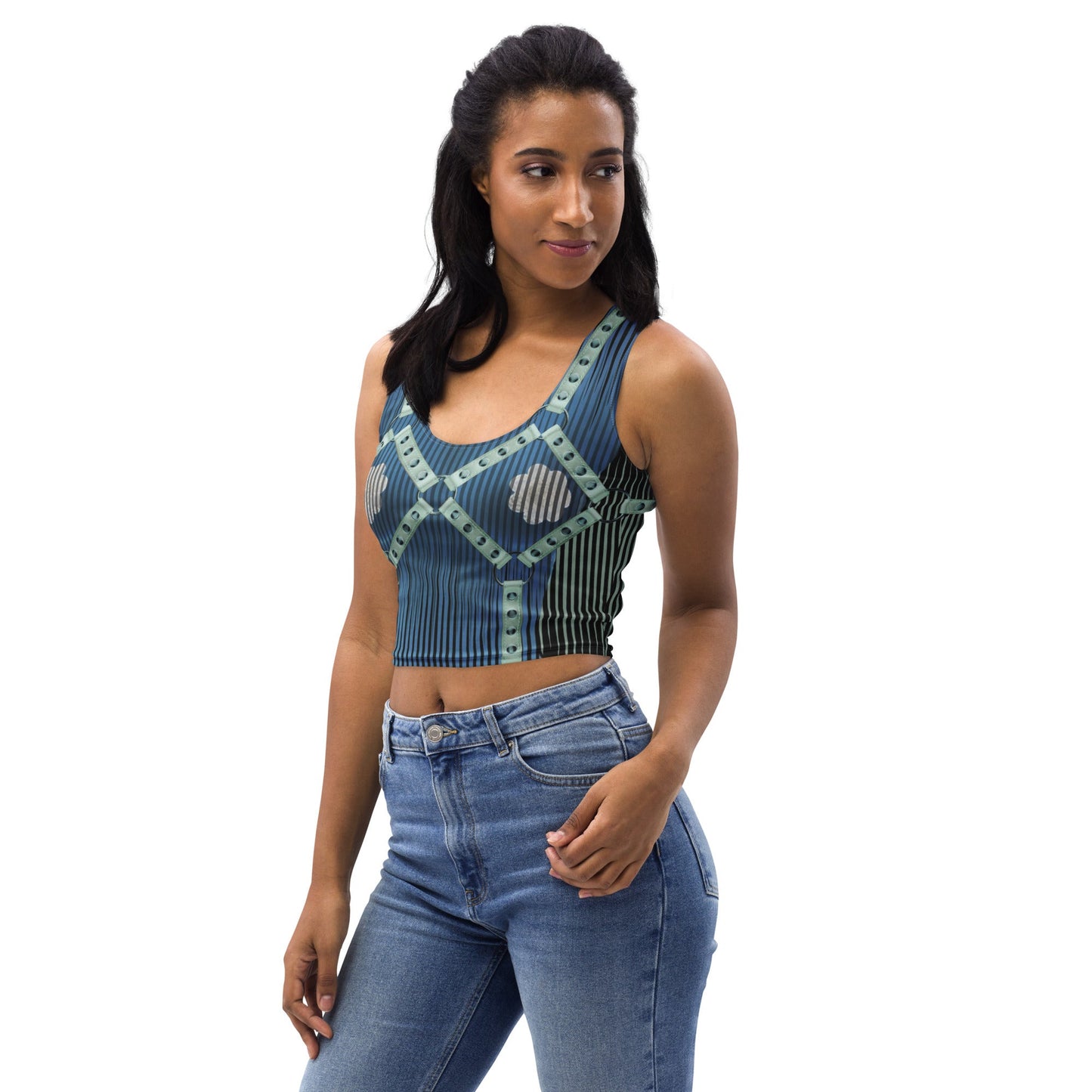 Inverted BDSM Crop Top - Zero Impact