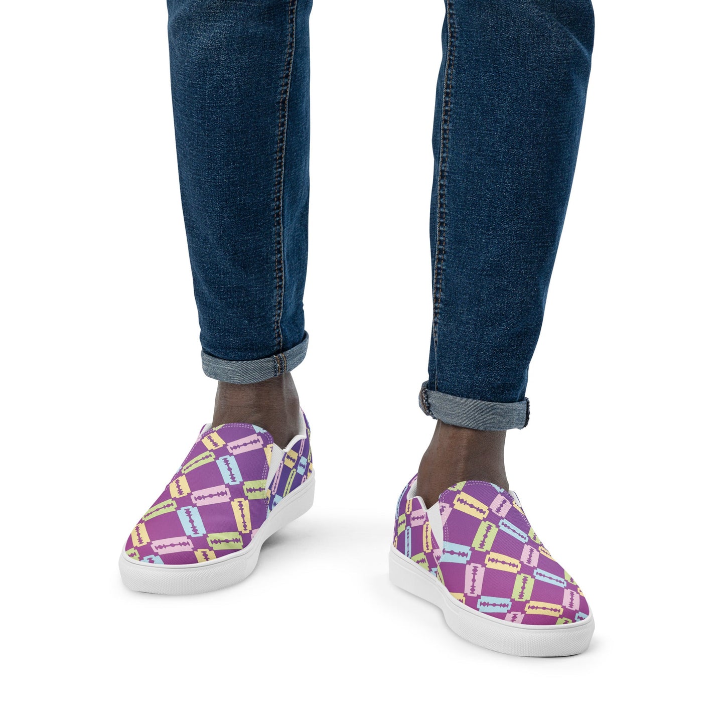 Men’s Retro Razor Slip-ons