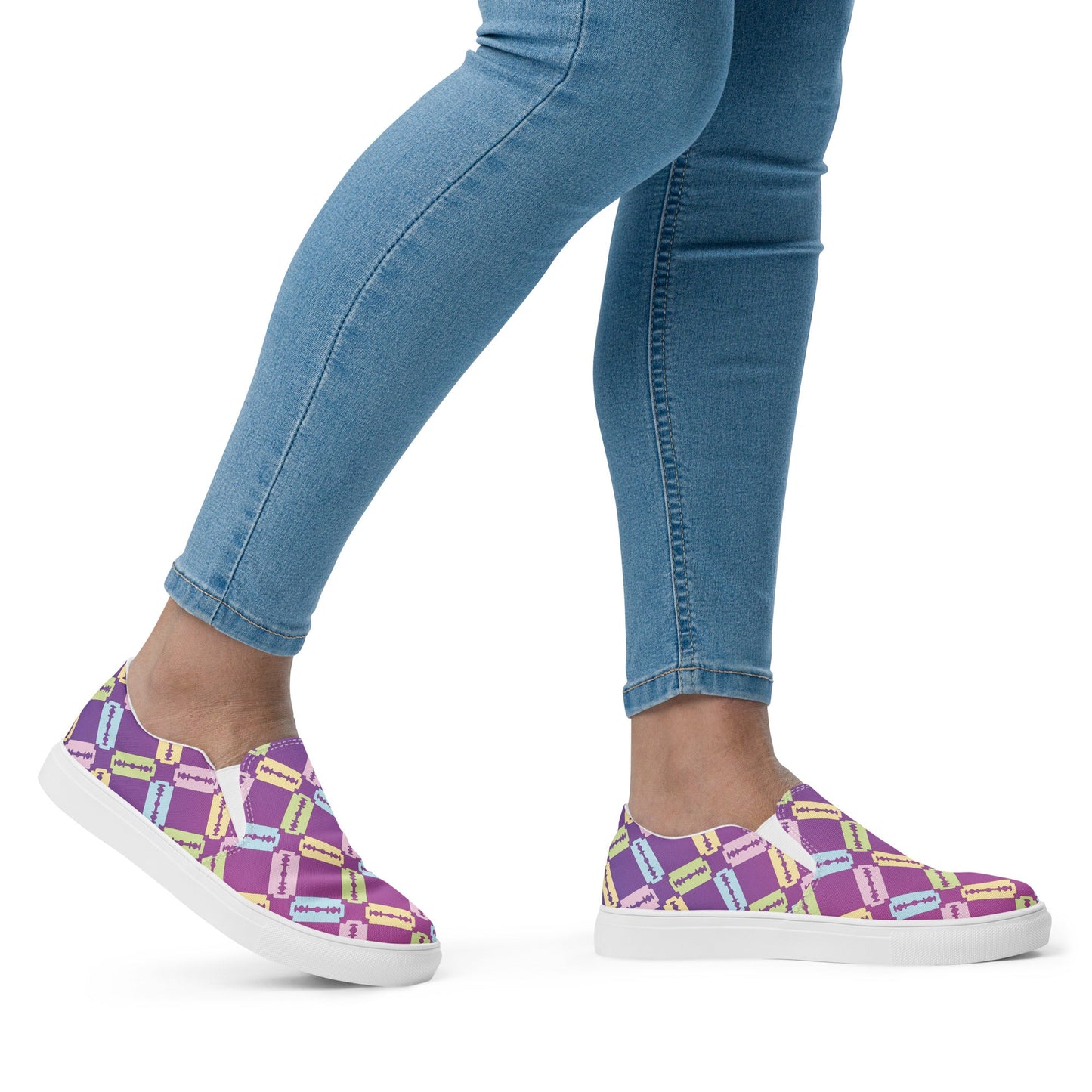 Women’s Retro Razor Slip-ons
