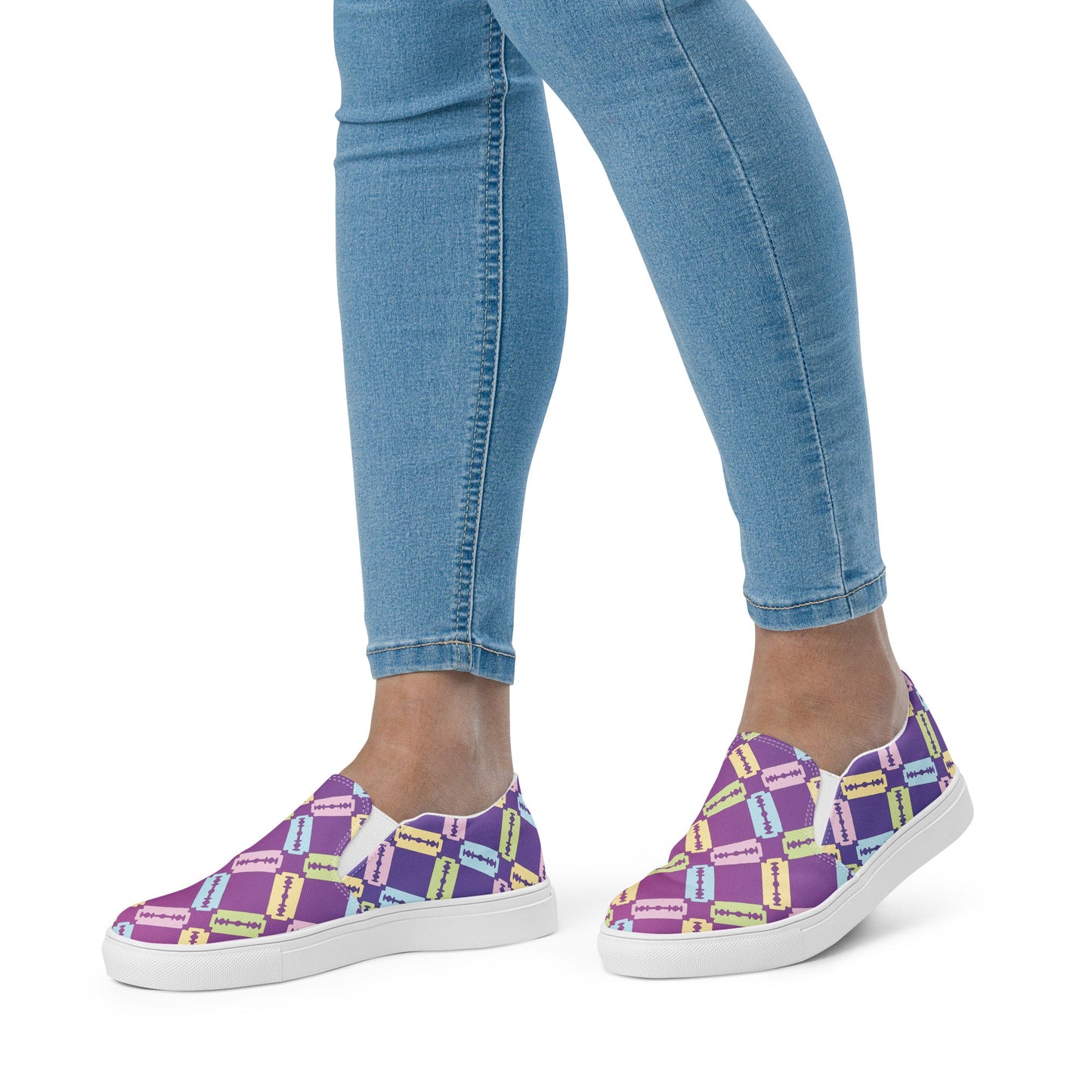 Women’s Retro Razor Slip-ons