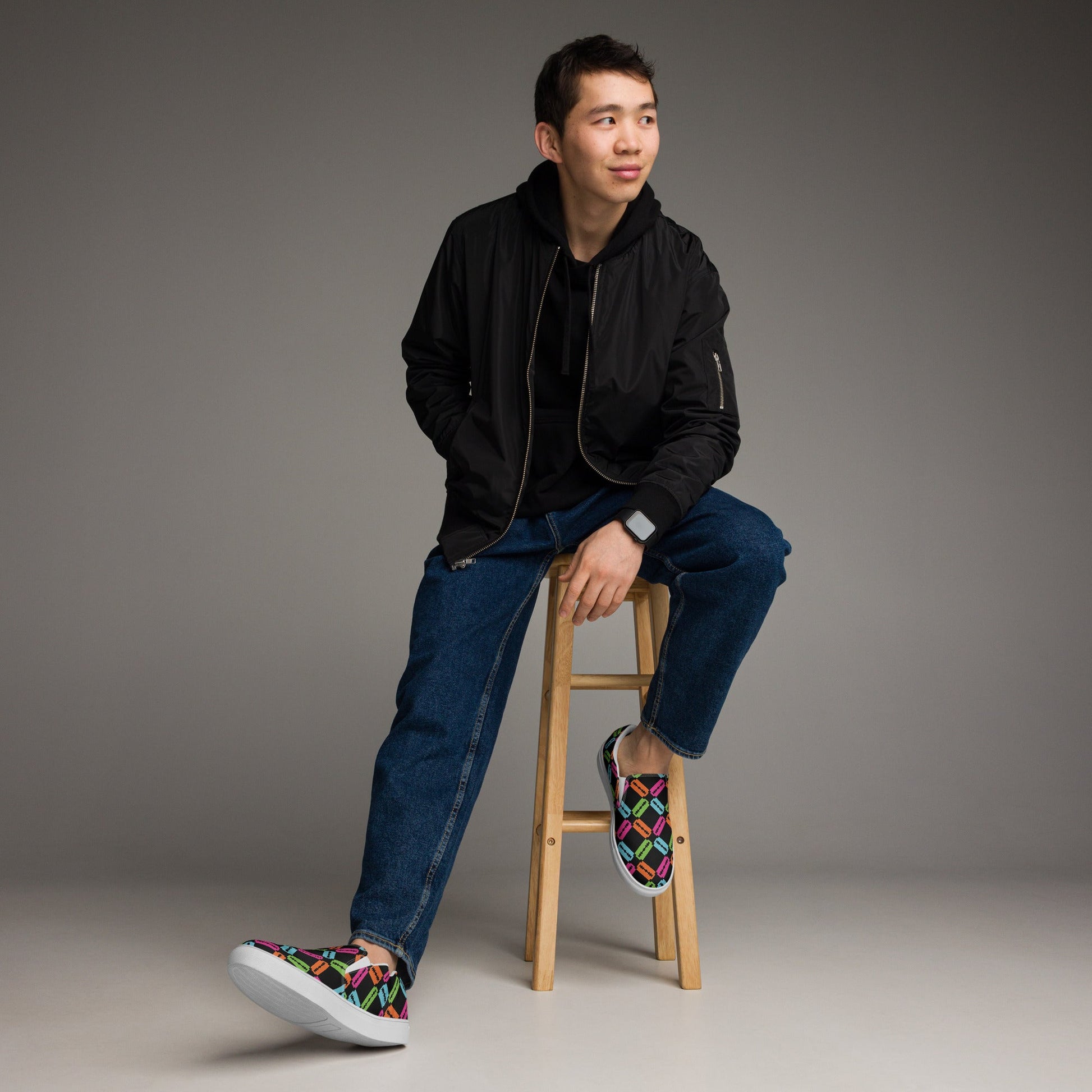 Men’s Neon Razor slip-ons - Zero Impact