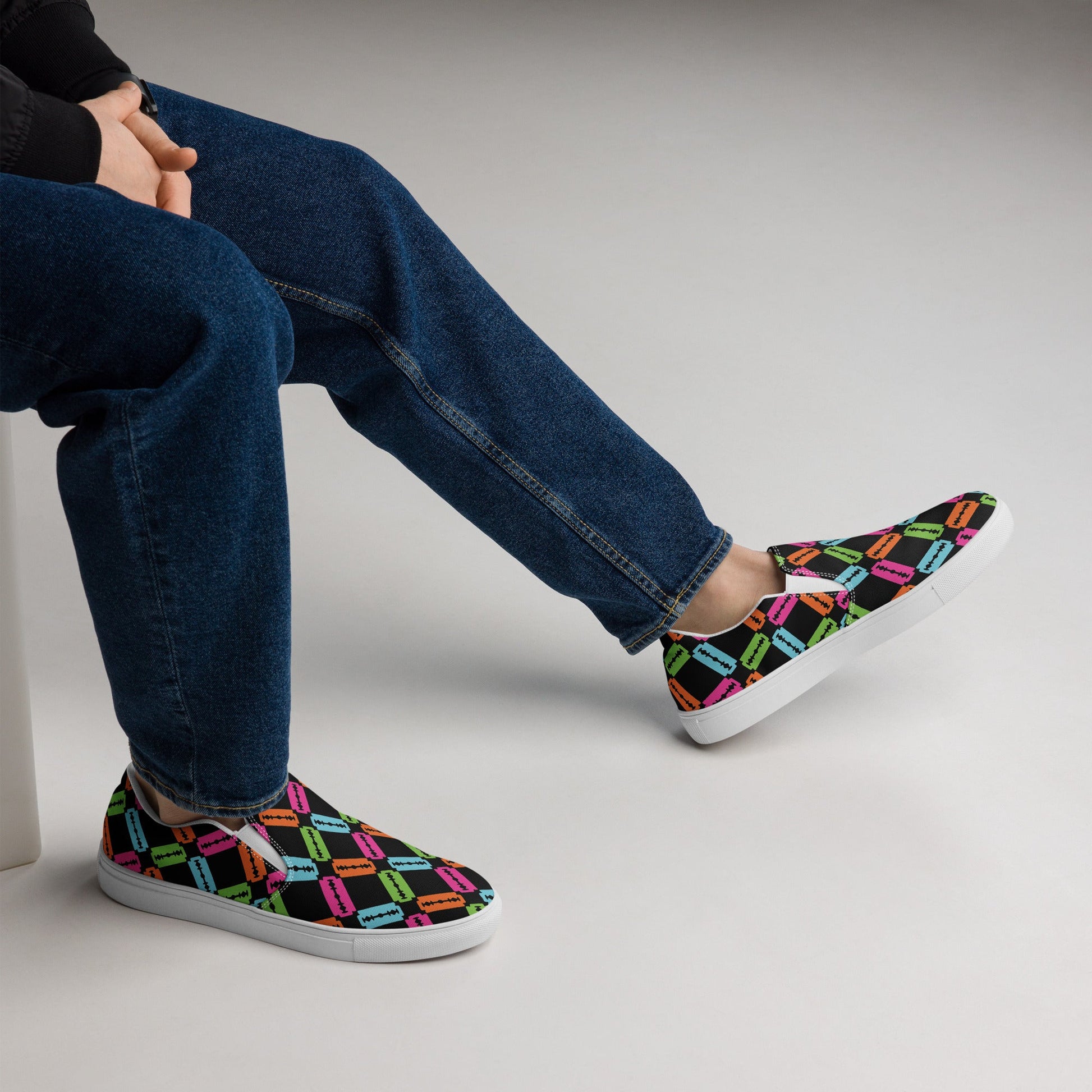 Men’s Neon Razor slip-ons - Zero Impact