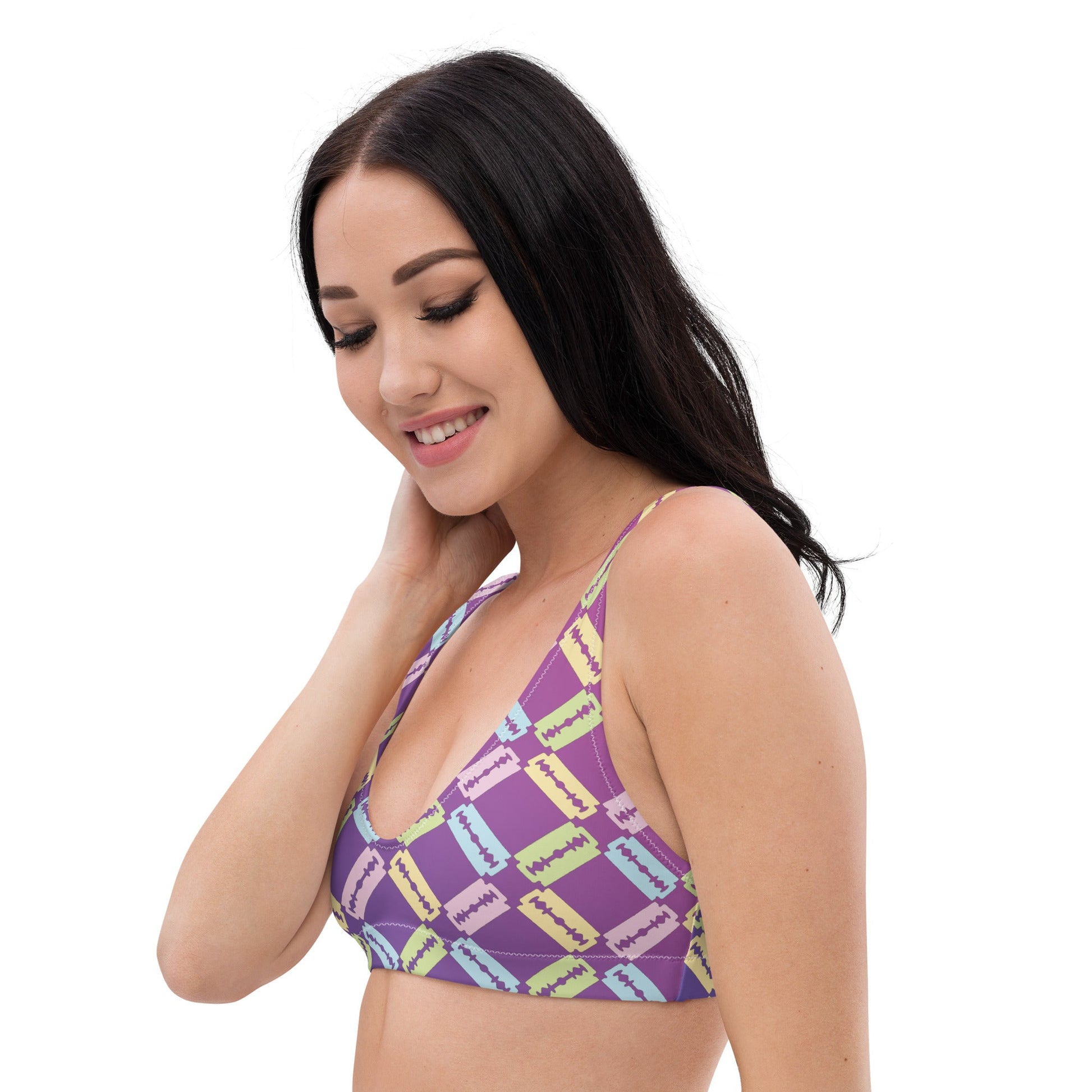 Retro Razor Bikini Top - Zero Impact